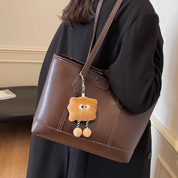 复古大容量包包女2024秋冬新款单肩包美拉德高级感通勤上班托特包