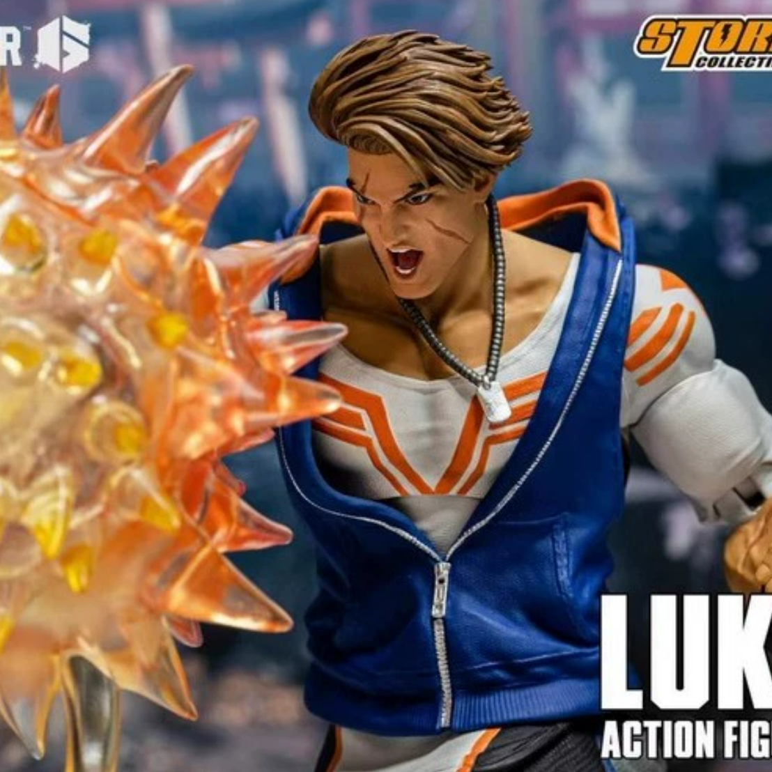 ST Storm Toys 1/12 街头霸王6模玩摆件 卢克 LUKE 可动人偶手办