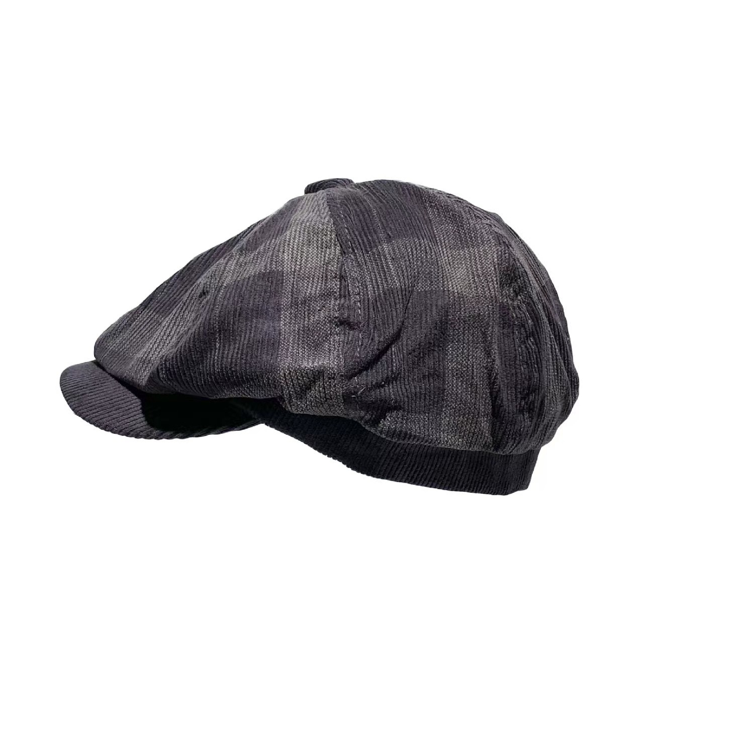 复古文艺风百搭时尚八角帽