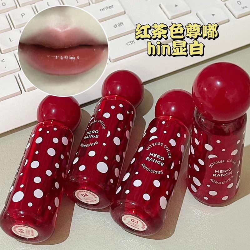 绮丽朱颜镜面唇釉镜面水光低饱和灰粉伪素颜显白裸妆氛围感拉满 ~