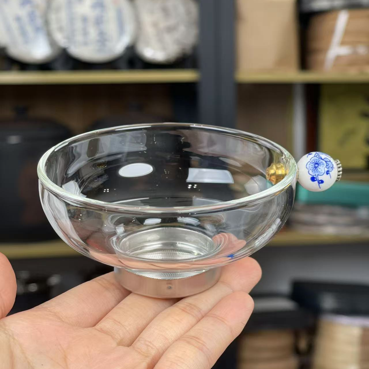 玻璃茶滤茶具茶器组合链接茶器专用