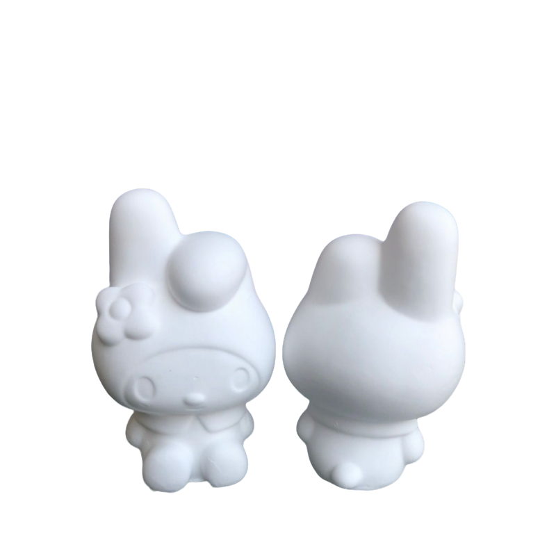 美乐蒂石膏娃娃3d白坯涂色