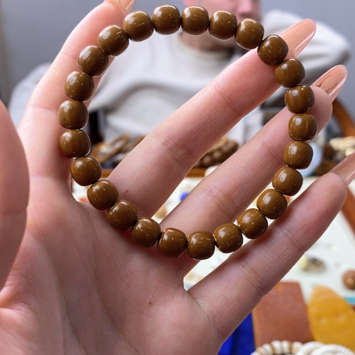 【闪购商品】紫金鼠手串8×7.6实心单圈