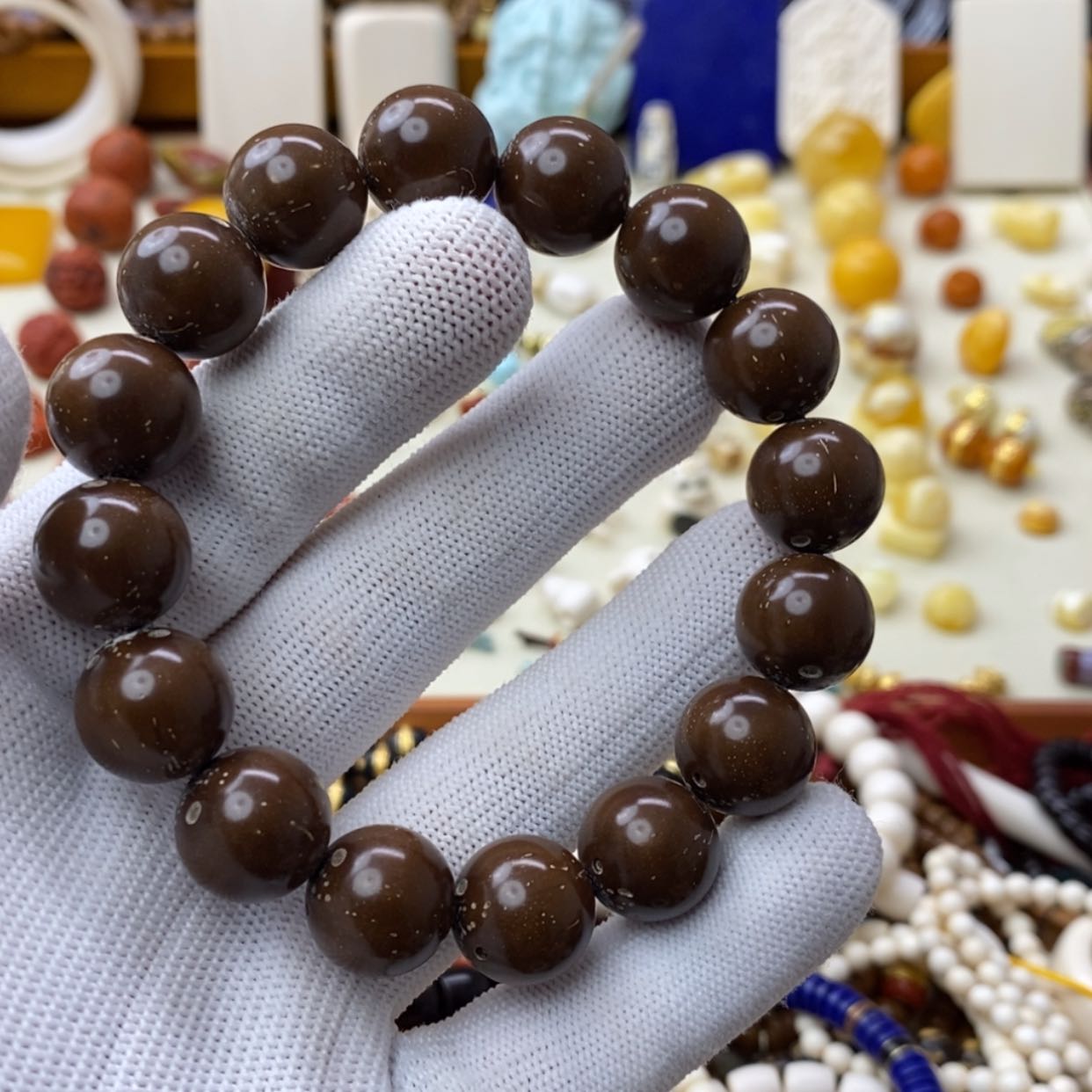 【闪购商品】紫金鼠手串14mm左右