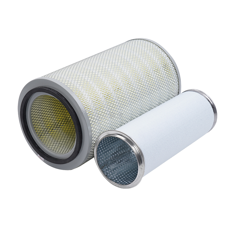 K2338空气滤芯适用金刚王江淮福田时代608雷瑞沃挖掘机空滤清器格