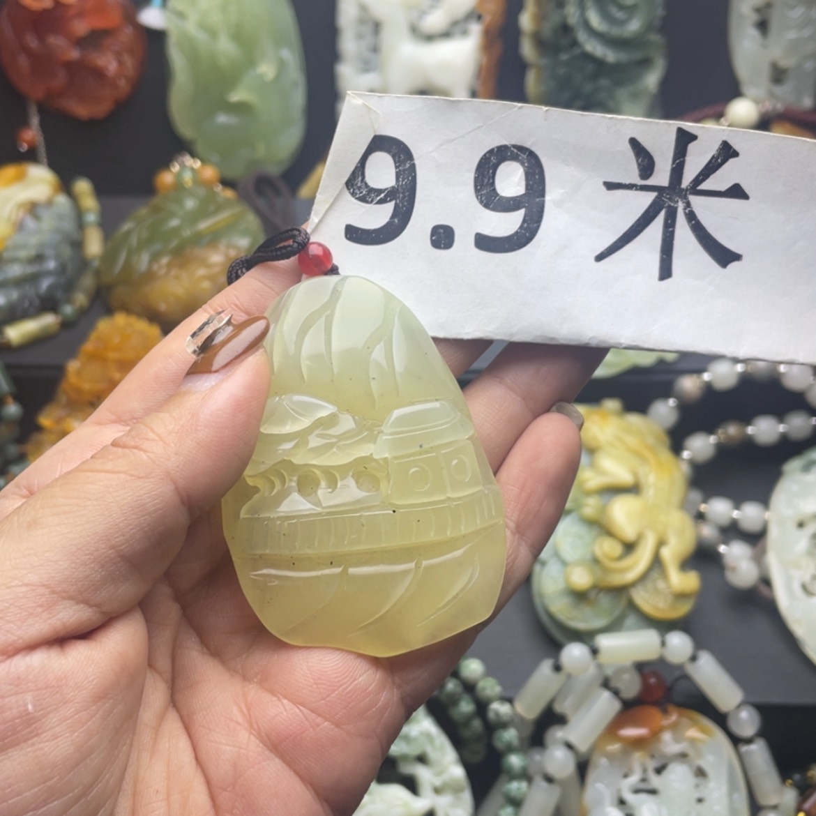 【闪购商品】蛇纹石玉颈饰未镶嵌