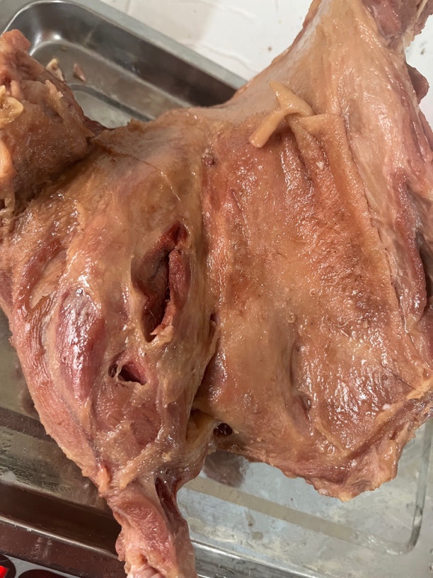 2号 传统老家美食 带骨排腿肉 新鲜现卤 看称选肉 顺丰发货