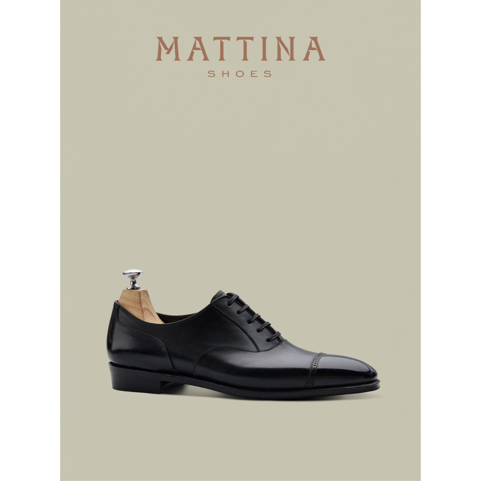 Mattina Elgar H楦真皮男士手工固特异皮底正装牛津鞋婚鞋皮鞋