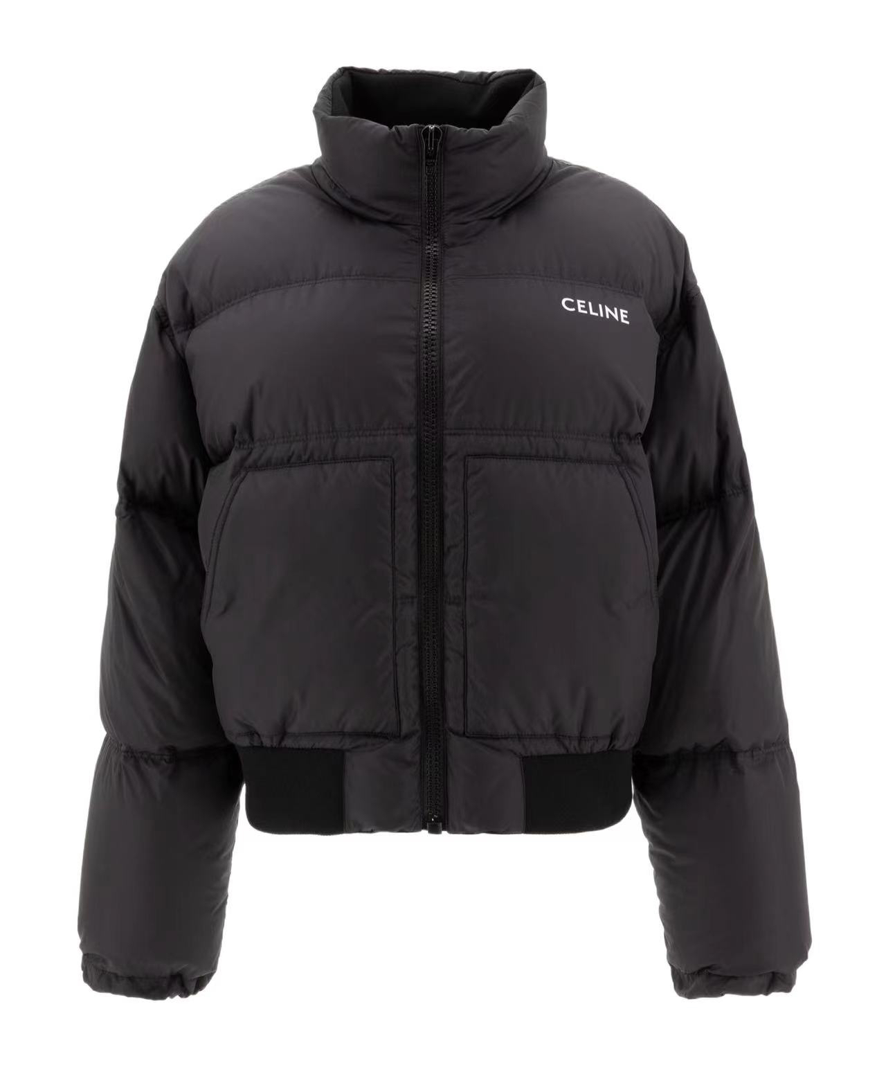 未使用 Celine/思琳 经典凯旋门字母LOGO棉服外套