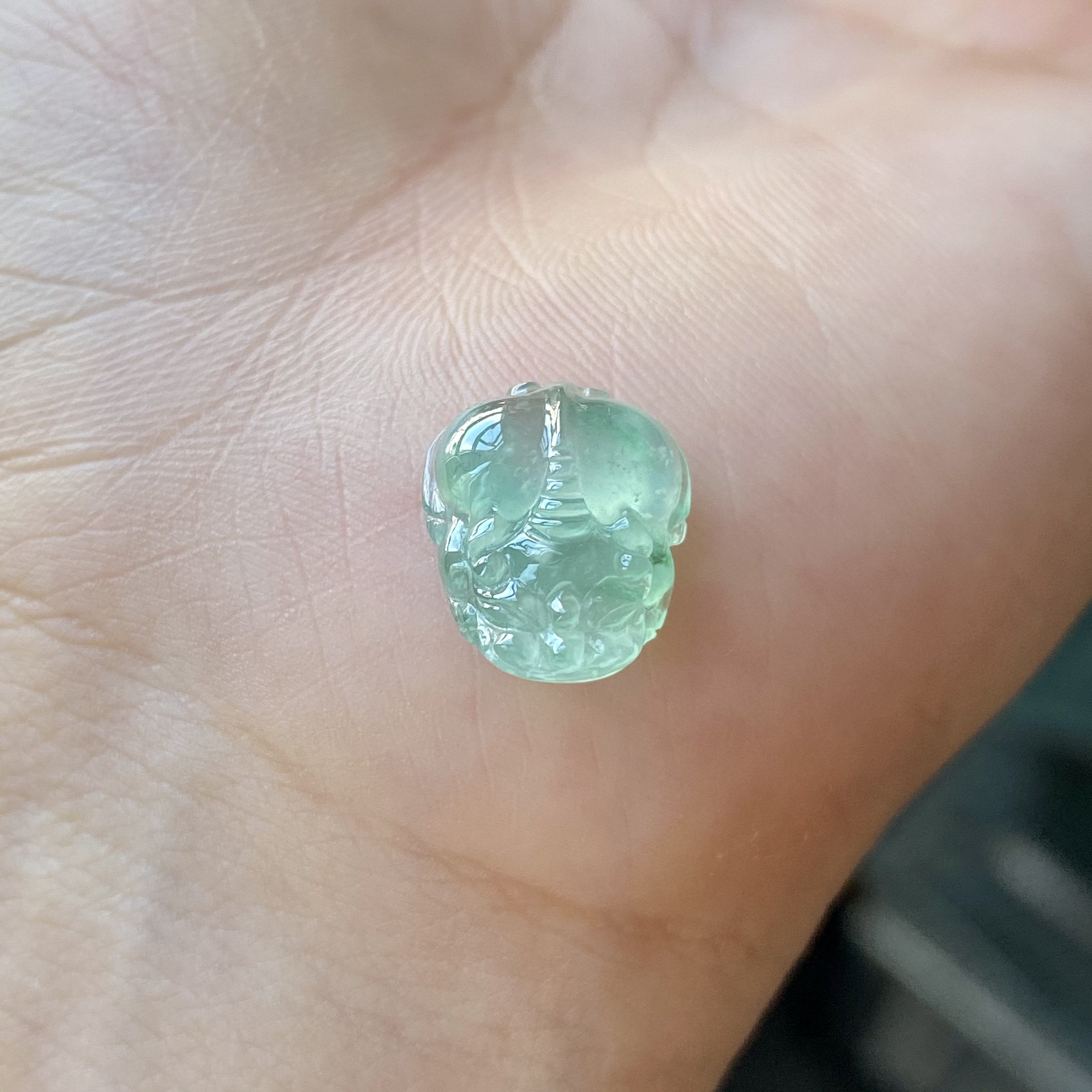 天然A货翡翠冰晴貔貅