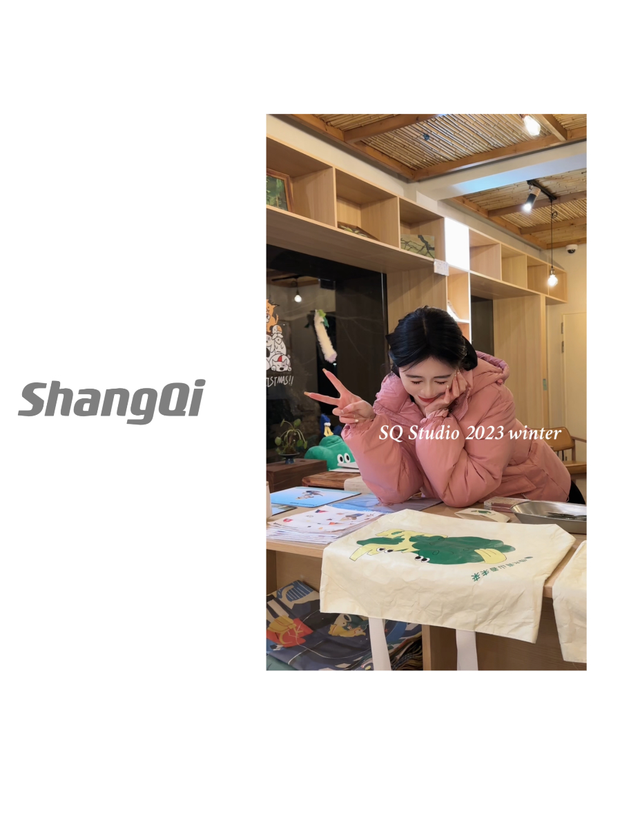 【小泡芙】四色显瘦韩版洋气时尚休闲百搭宽松加厚羽绒服，卡码拍大