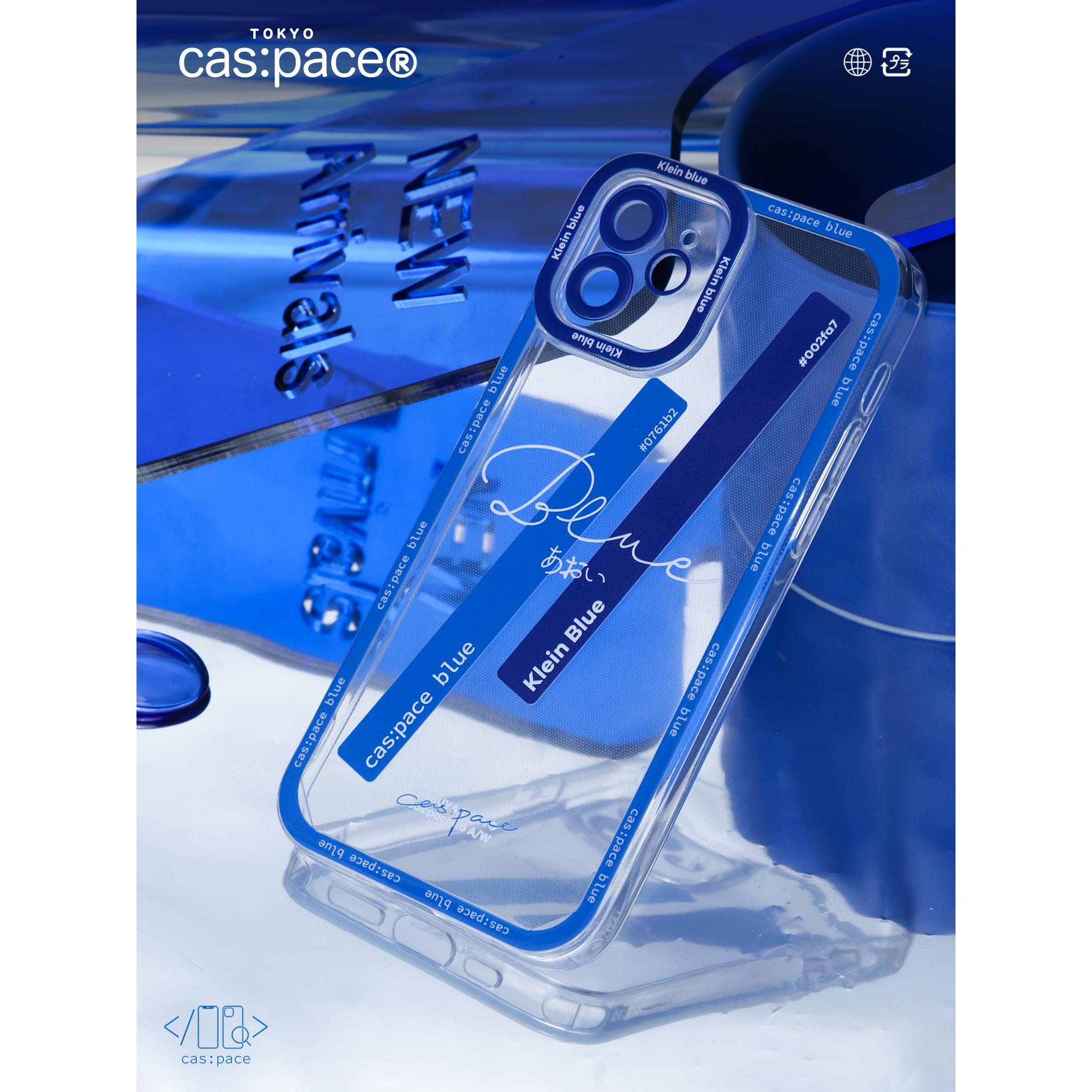 壳空间【蓝色边框】原创手机壳13适用苹果14iphone12promax新款16