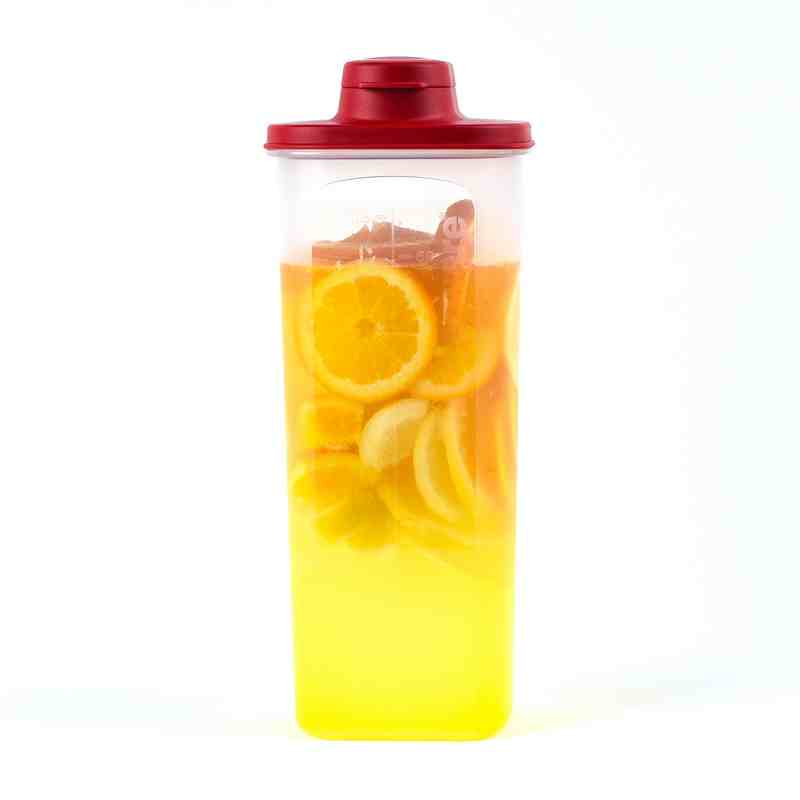 特百惠2L纤巧壶家用自制健康果醋壶果蜜酵素桶带滤格筛饮料冷水壶