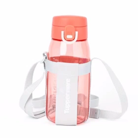 特百惠易开盖乐趣随心杯550ml便携运动弹盖水壶高颜值女塑料防摔