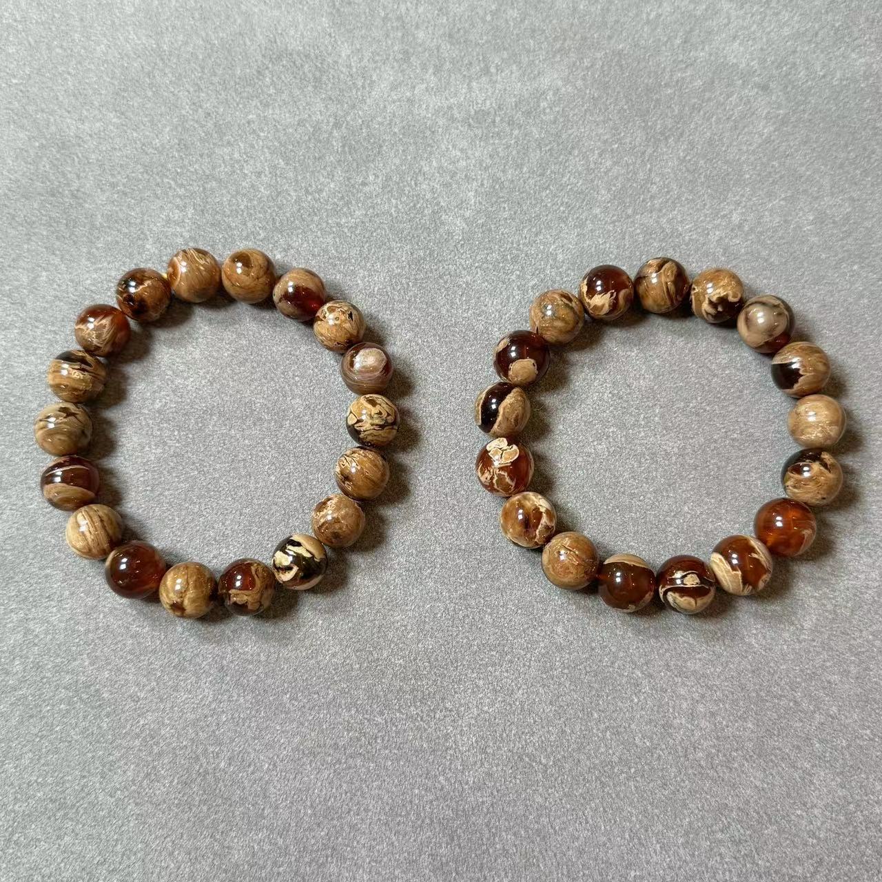 【景润】天然琥珀根珀溶洞单圈手串 多样性发货@只发一件