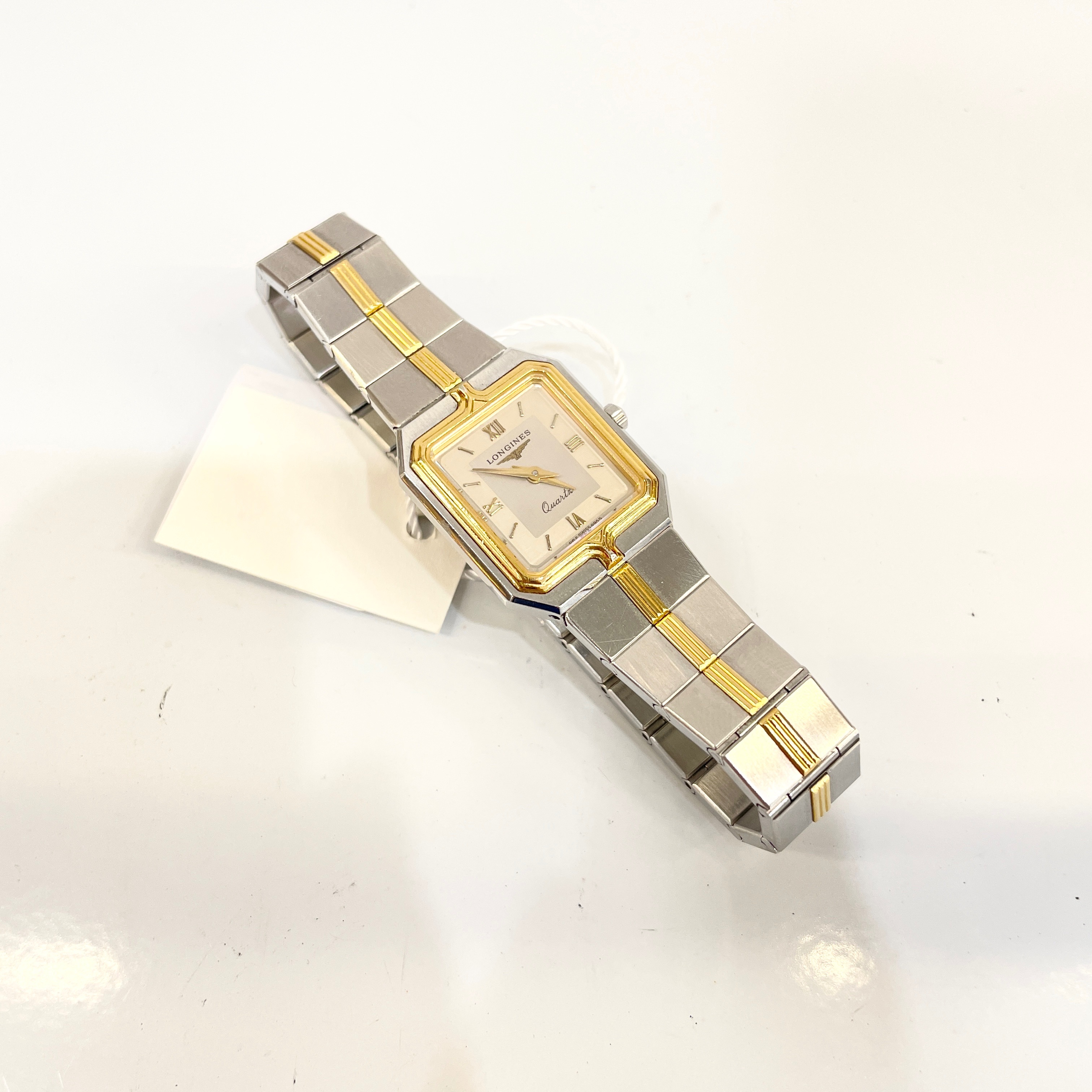 95新 Longines/浪琴 7姐福利/小方块 石英腕表