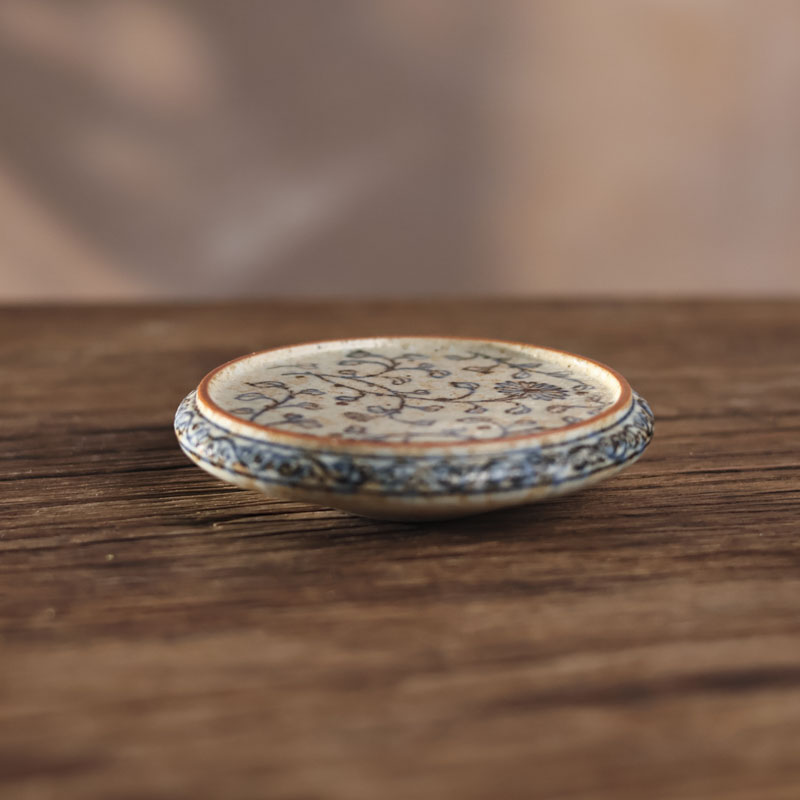 【熹谷】焦糖山野菊盖置（熹谷0037）