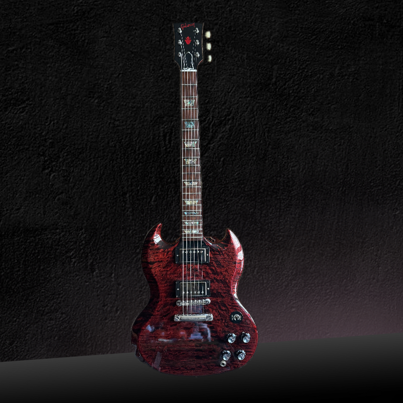 【姚林私藏】电吉他Gibson Custom Shop SG ELEGANT FIREMIST 