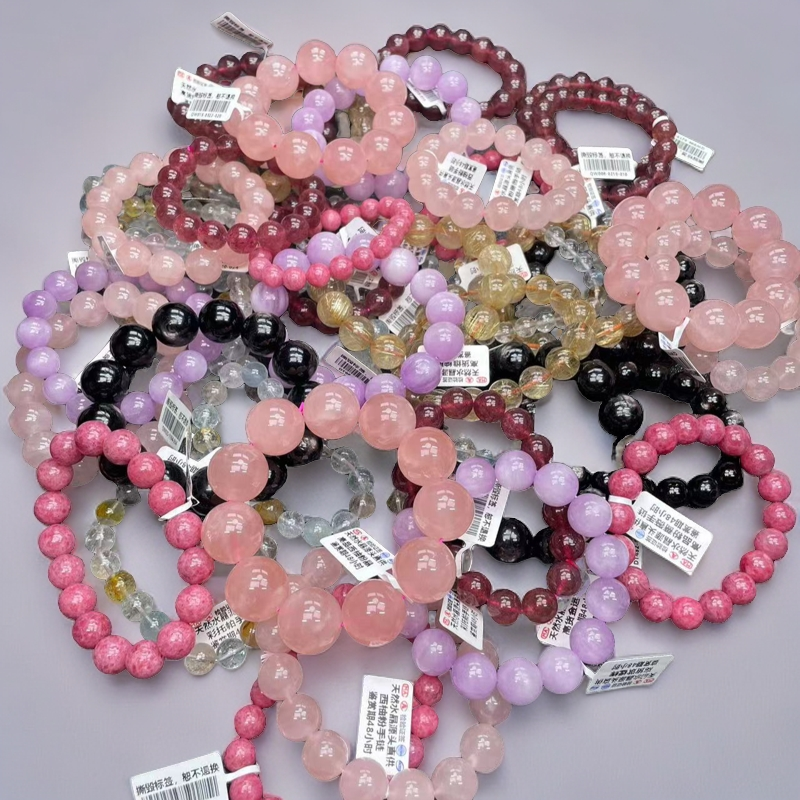 天然水晶手串手链1号链接