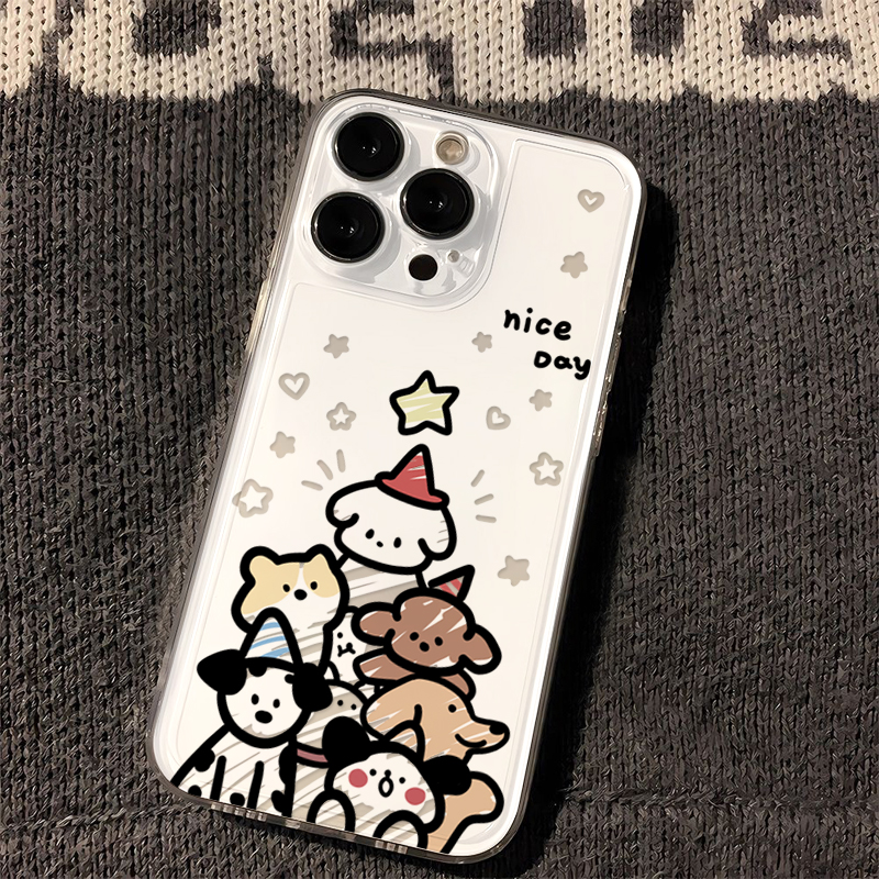 圣诞树动物适用华为mate60手机壳p40pro/50/nova11/20/9/8/7/6潮
