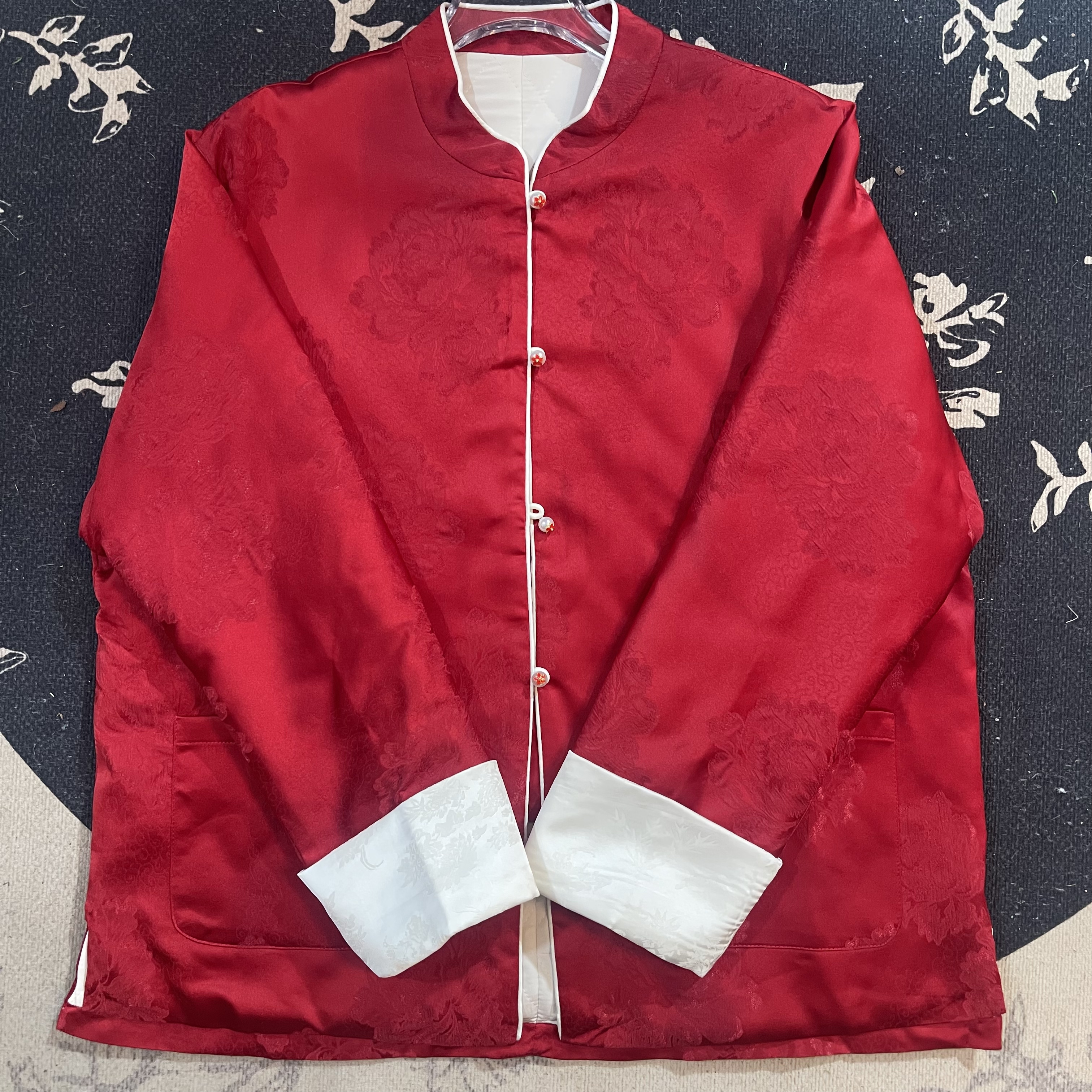 （鑫鑫家）6273新中式国风加棉加厚国风外套