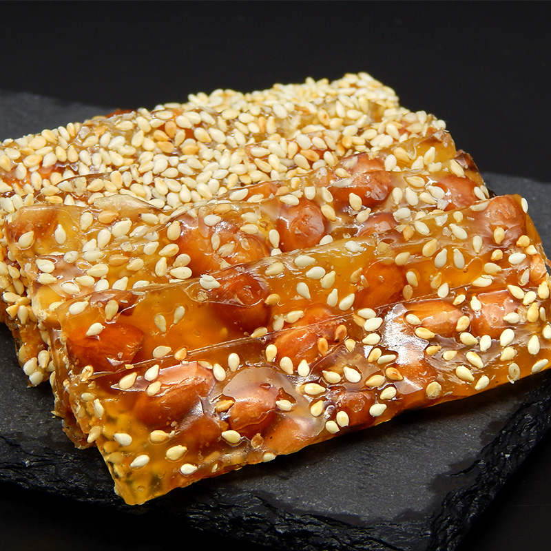 老式花生牛皮糖牛筋糖手工花生芝麻软糖特产正宗怀旧零食小吃年货