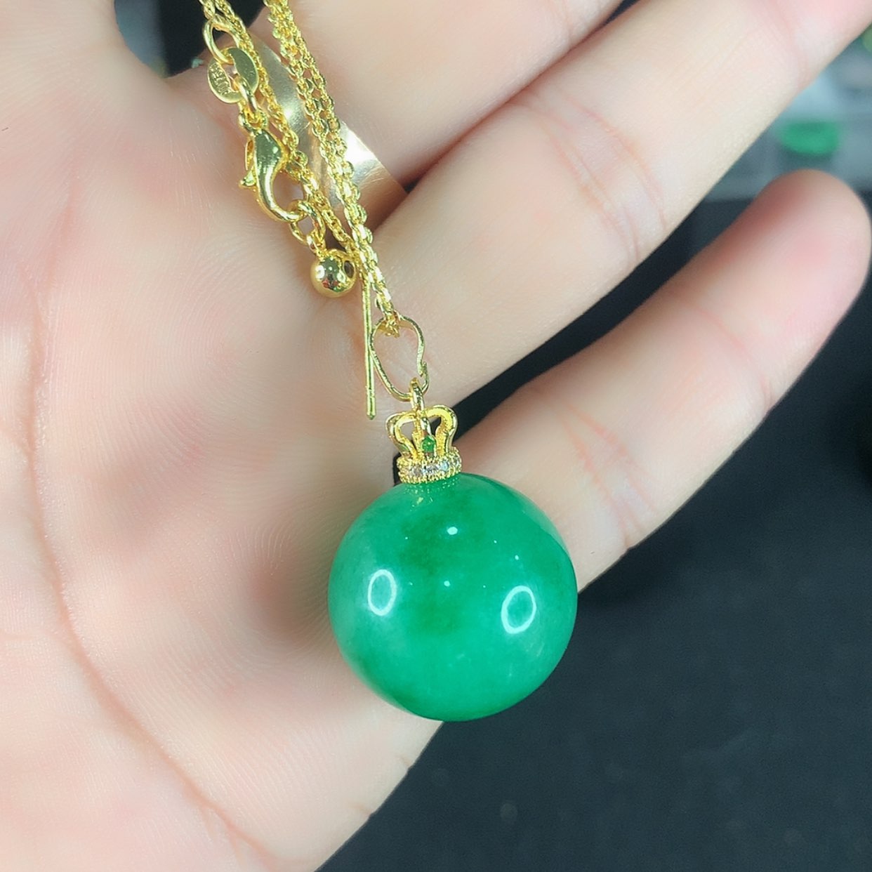 【闪购商品】翡翠耳饰未镶嵌