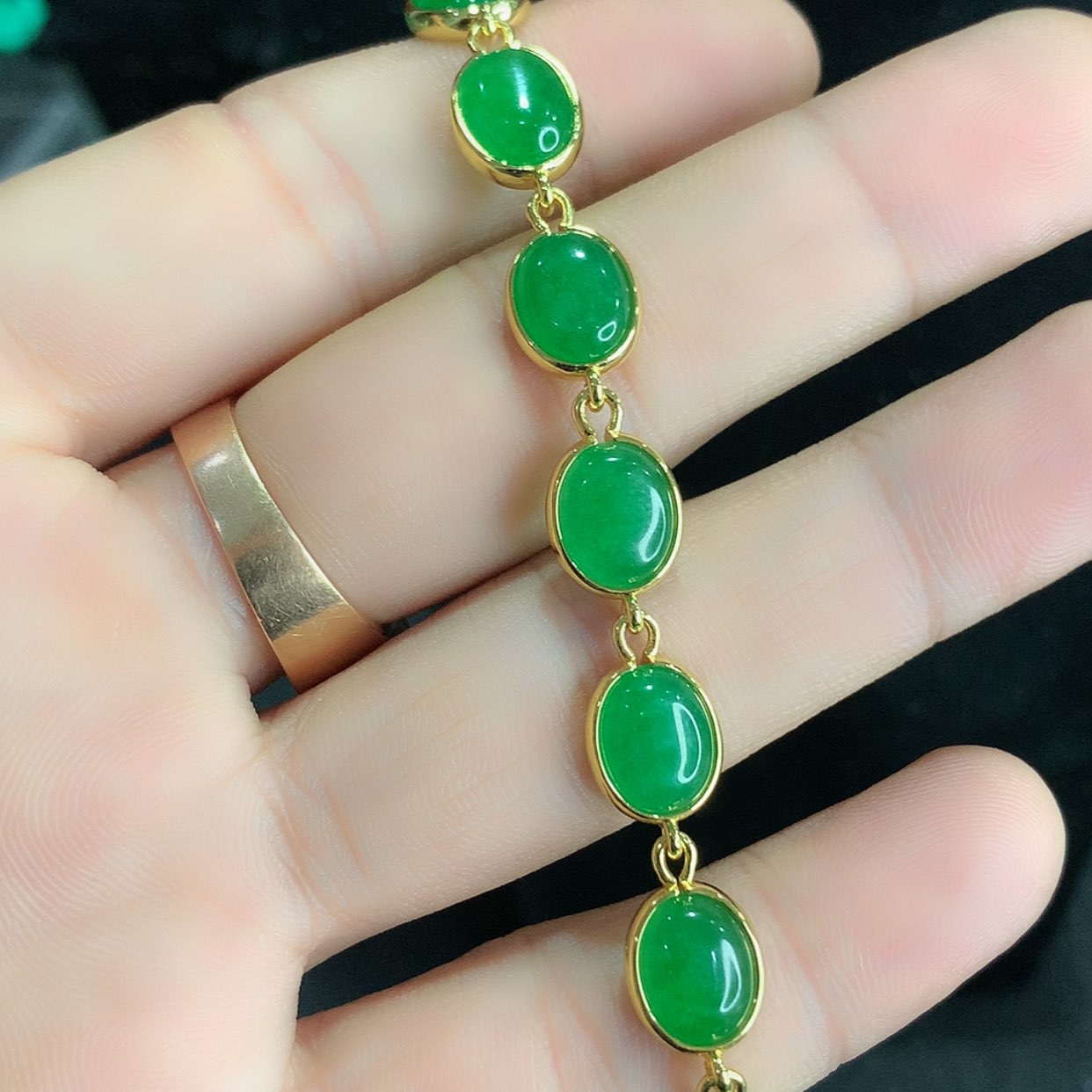 【闪购商品】翡翠手链未镶嵌