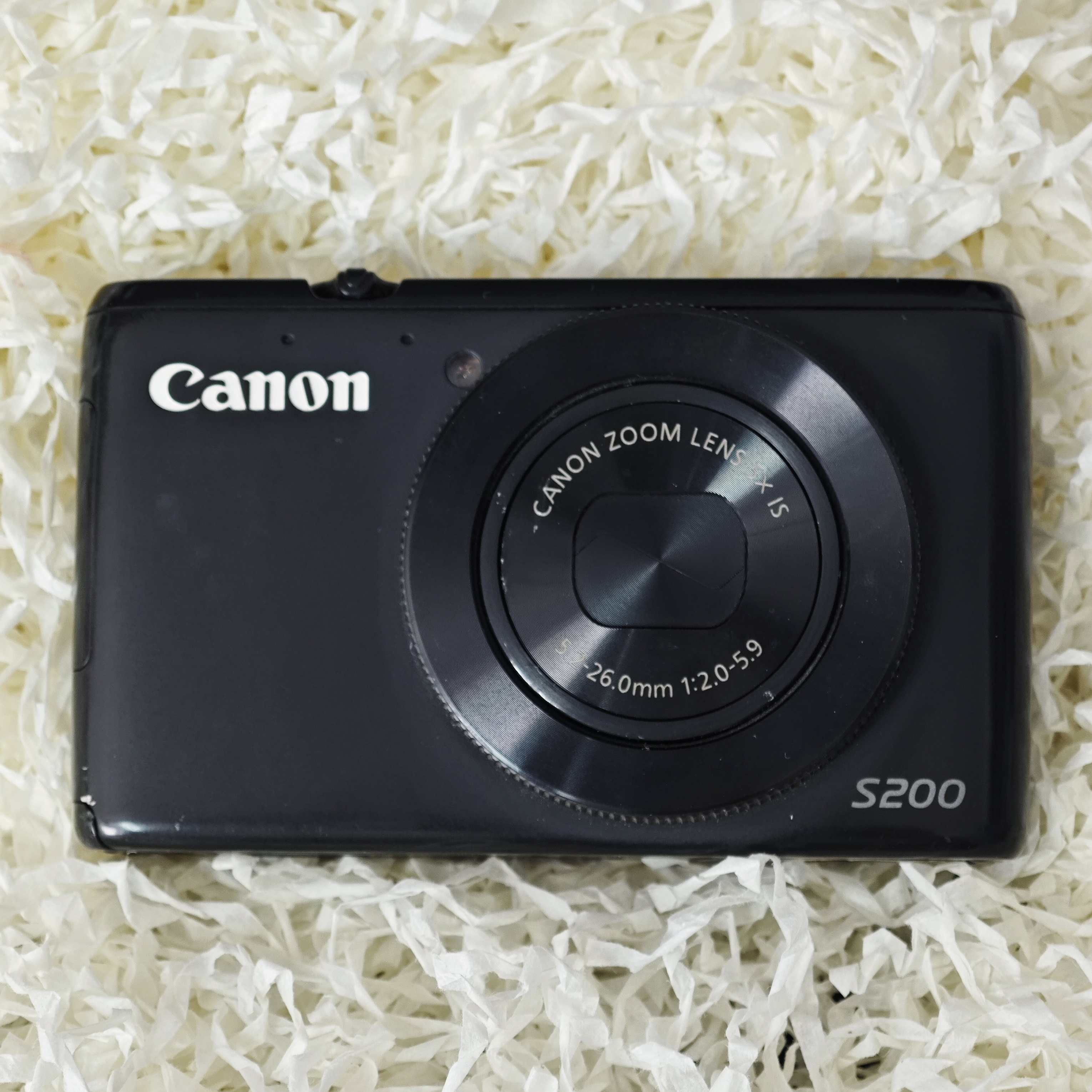95新 Canon/佳能 S200黑色1010万像素5倍变焦数码相机