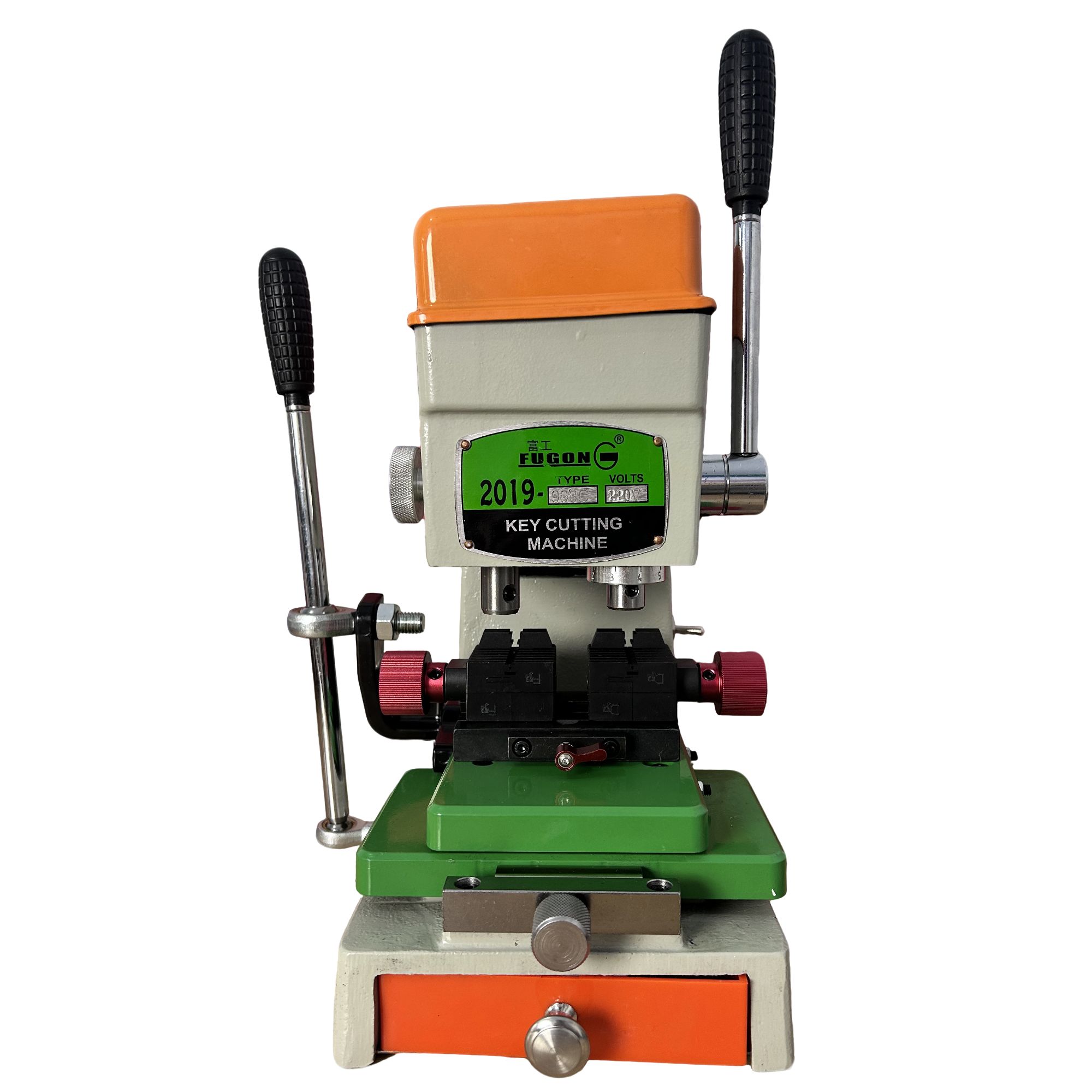 富工998C型号改装手动钥匙机