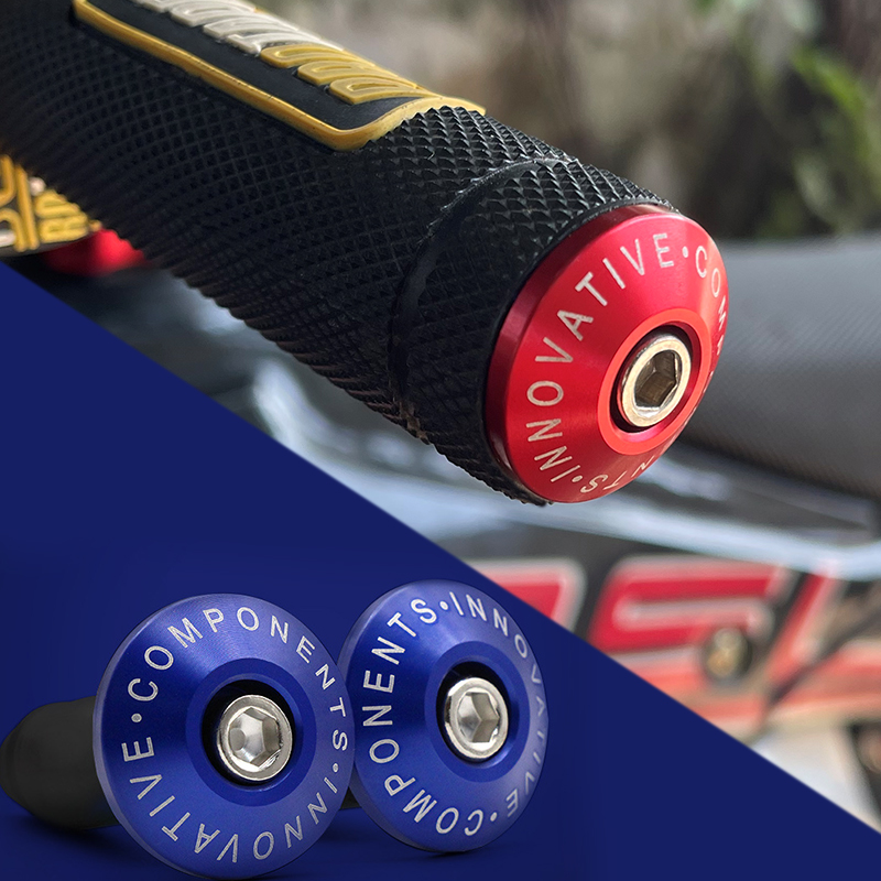 越野机车改装手把堵配件装饰把手塞防摔车把平衡阻流塞车把塞通用