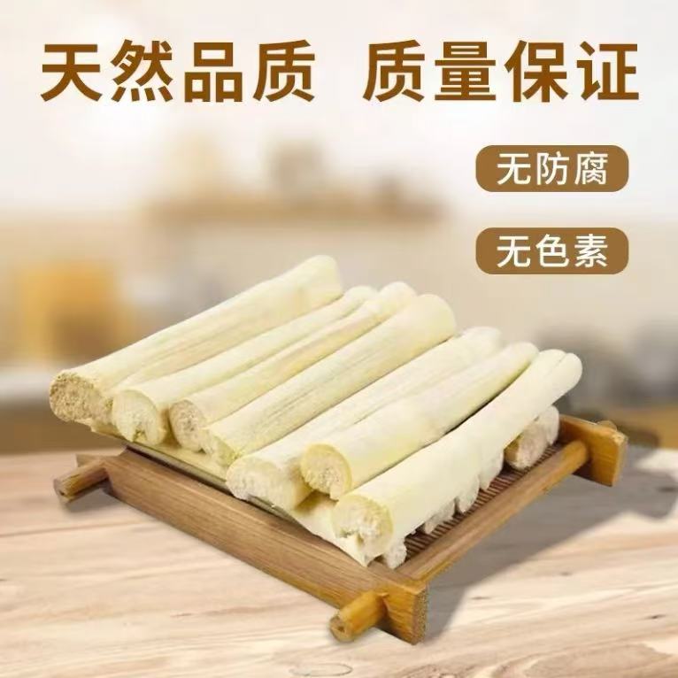 天然烘干兔子甜竹磨牙棒高纤维咬木零食
