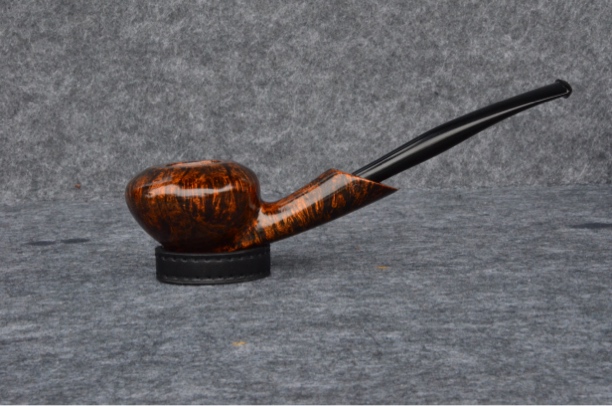 圣鲸石楠木烟斗口径19.5mm斗深28mm斗长160mm烟道3mm