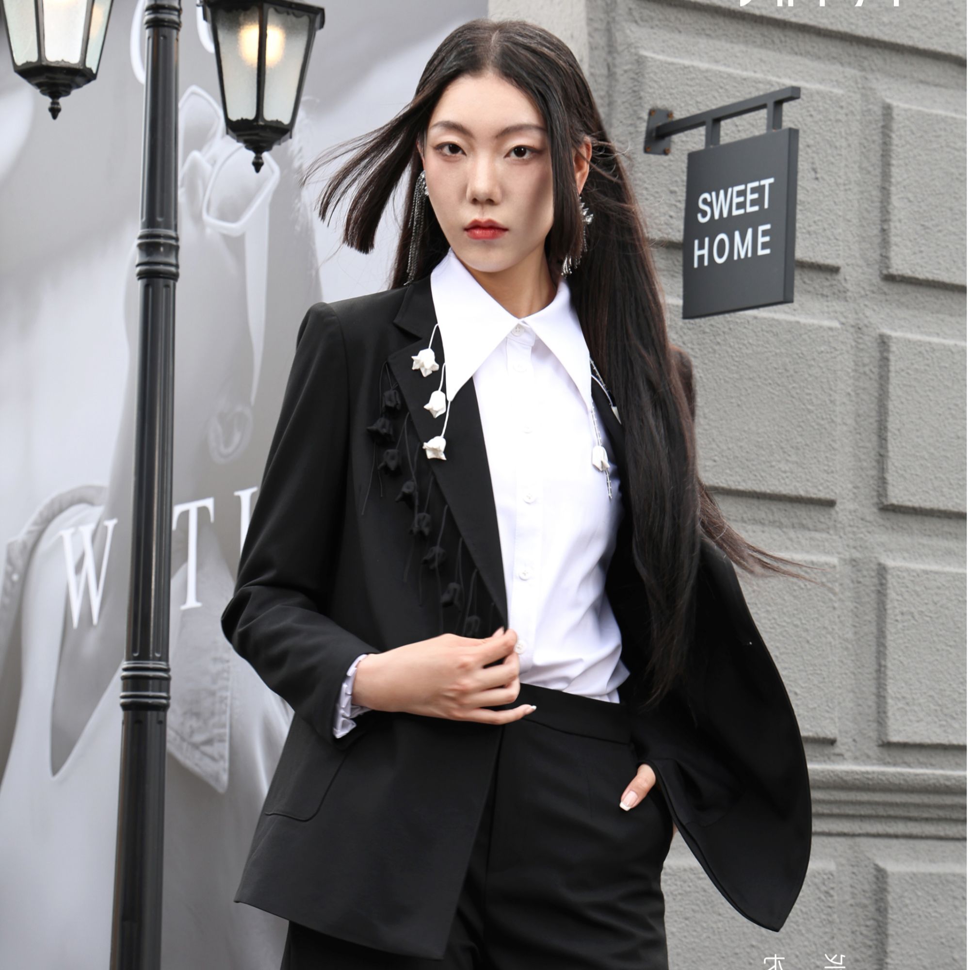 BAISI百丝韩版西装AABG409210A0