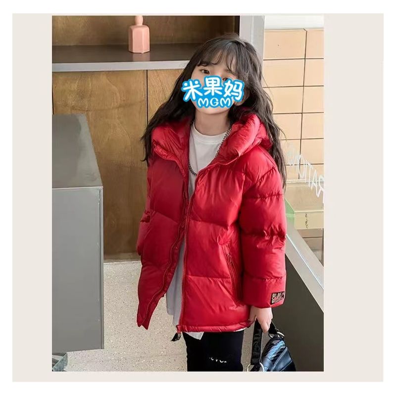 儿童冬季新款时尚百搭休闲黑金羽绒服D4867
