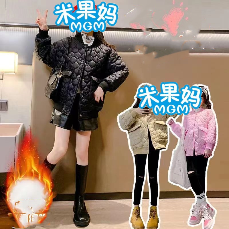 果妈宠粉浮力2024儿童轻便棉服D5257