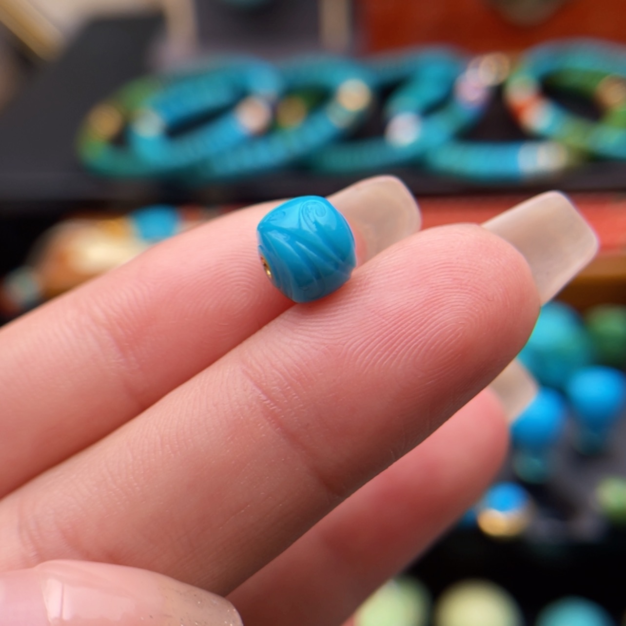 【闪购商品】绿松石配饰未镶嵌B****?