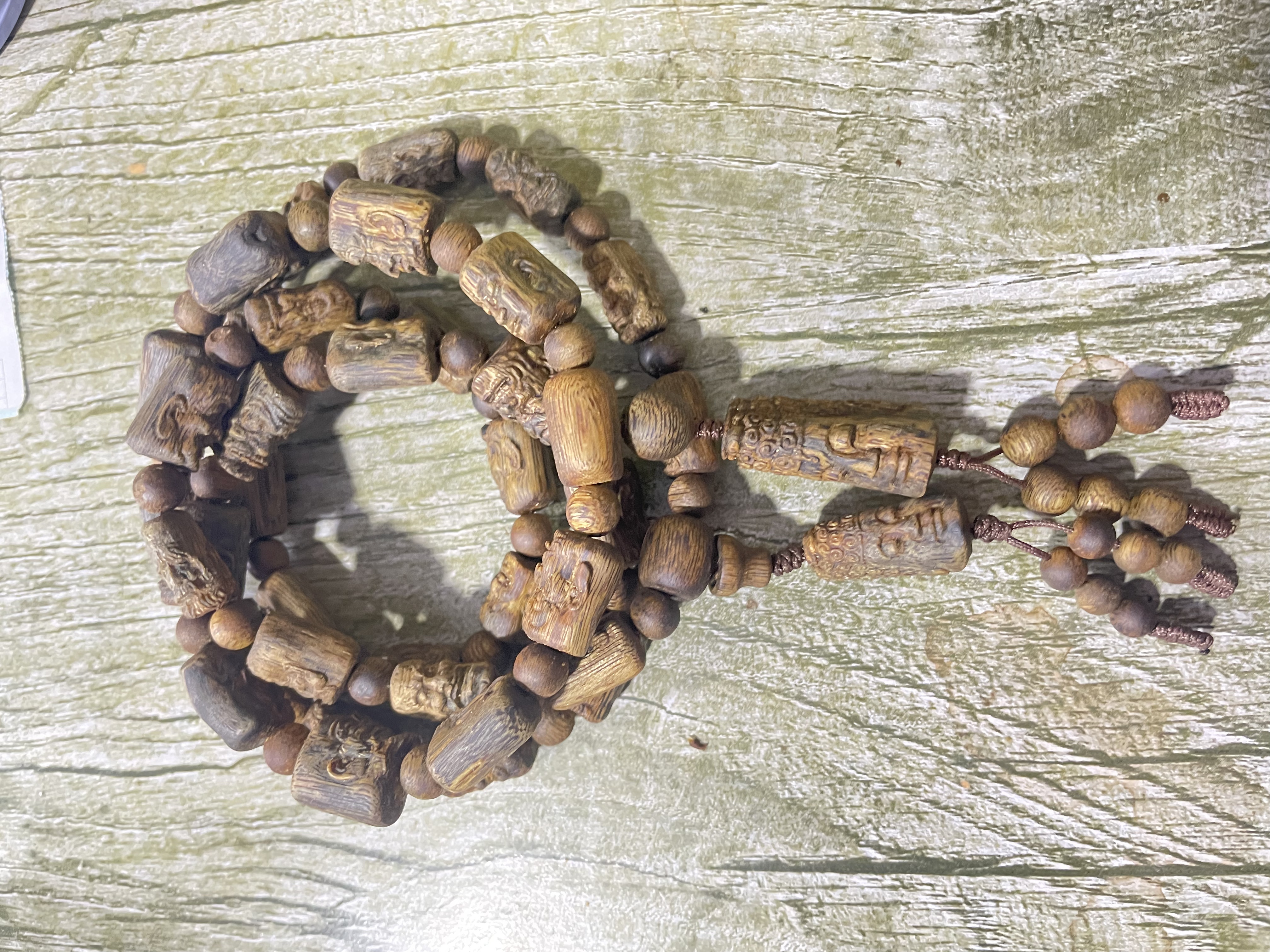 奇楠沉香   双圈十八罗汉  15克+  多样性发一 