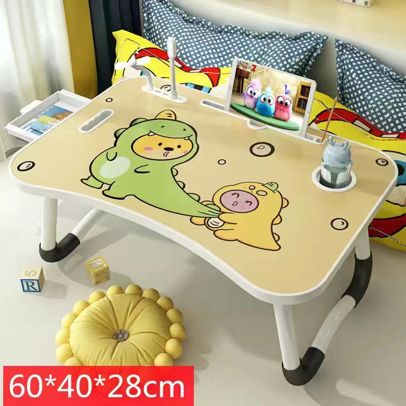 可折叠床上书桌笔记本电脑桌吃饭桌学生写字小桌子儿童餐桌办公桌