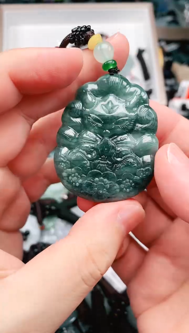 【闪购商品】翡翠颈饰未镶嵌翡翠多样性发货发其一.