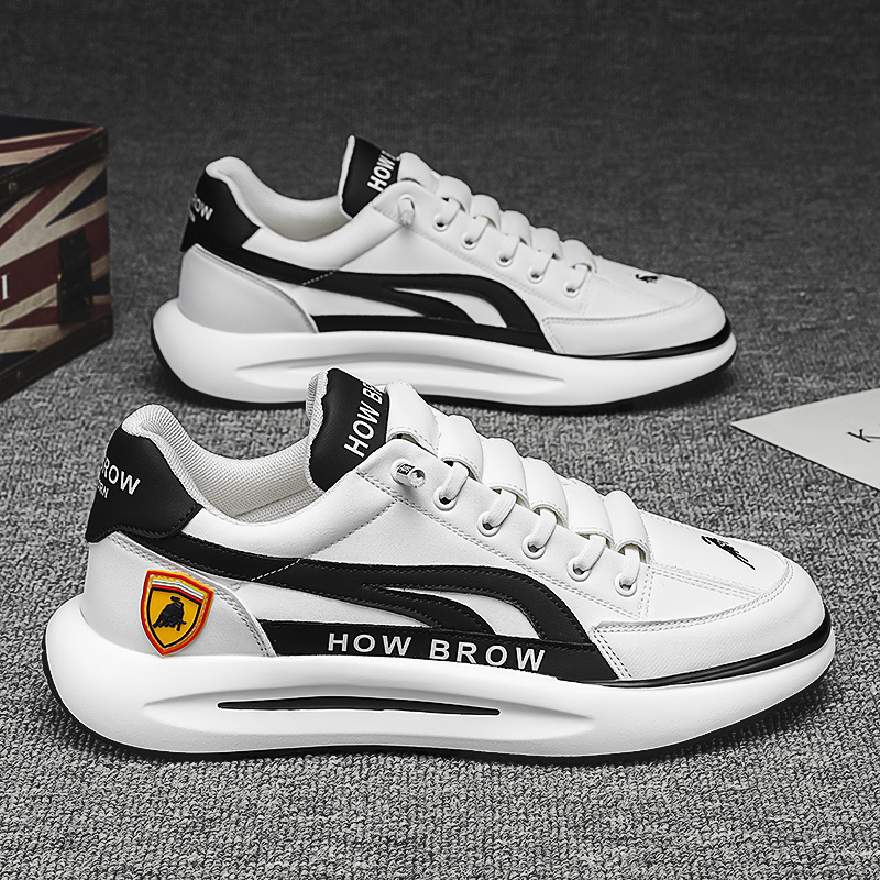 冬季回力休闲男鞋新款皮面休闲鞋男士运动鞋子老爹潮鞋子男