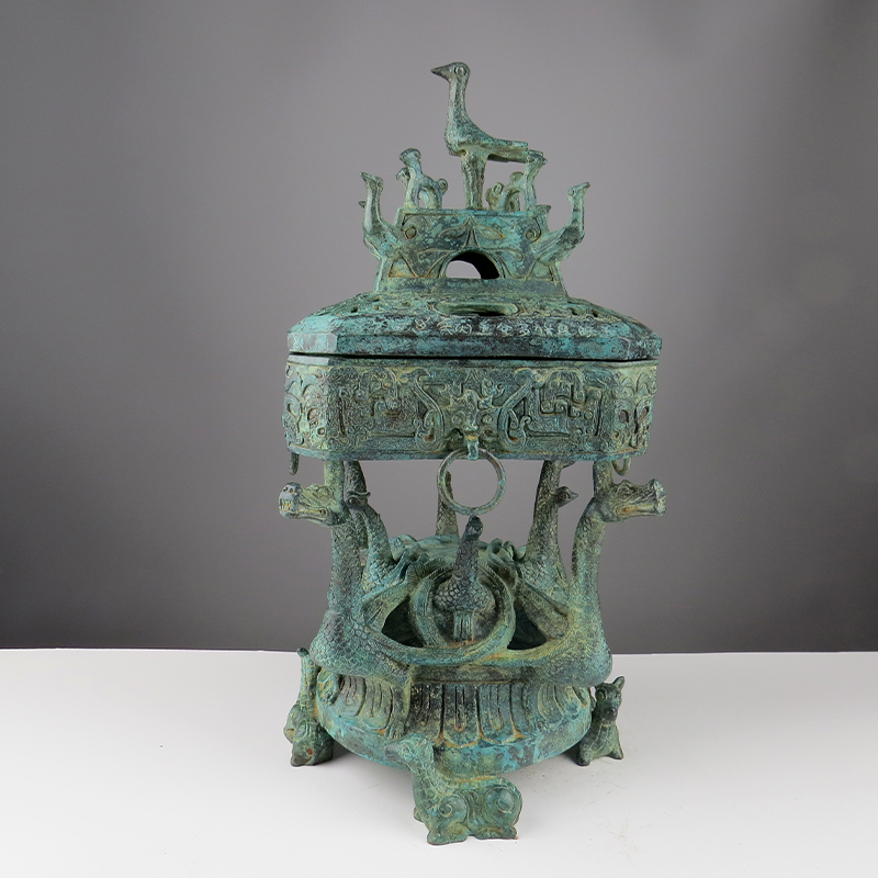 【四龙四凤】现代仿古摆件