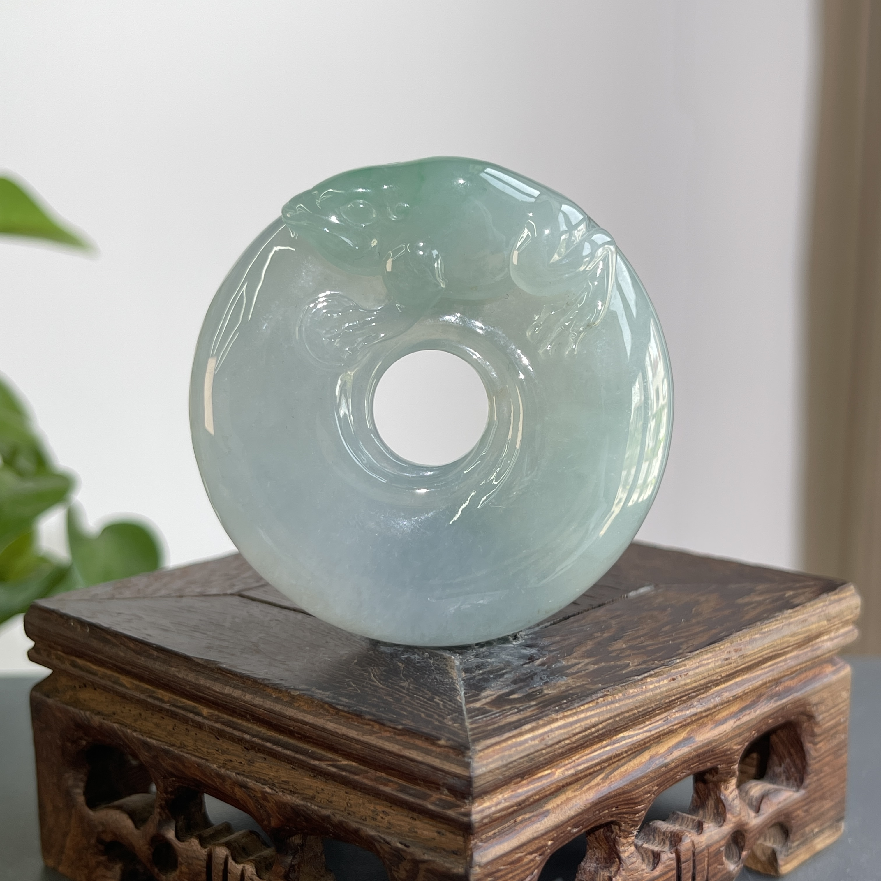 JMB25-32 天然缅甸A货翡翠 金蟾