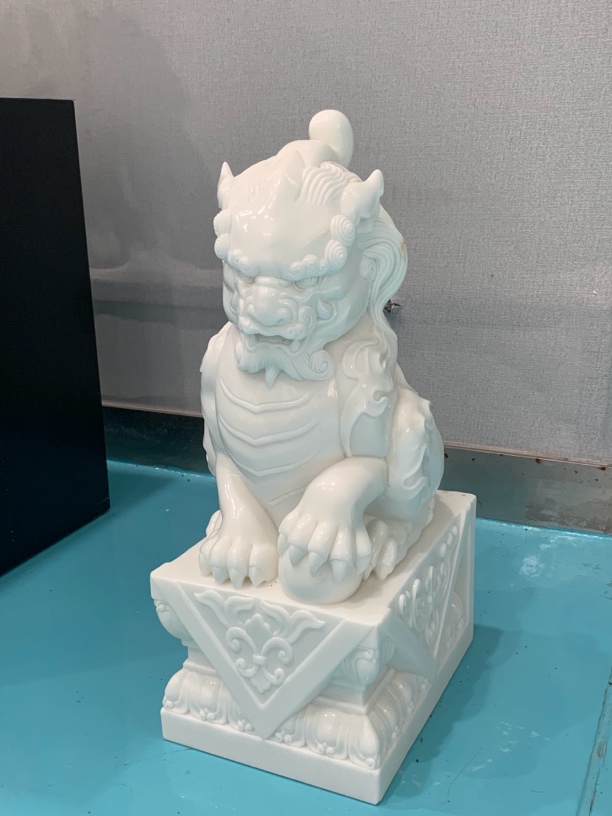 天然汉白玉石雕貔貅家用摆件