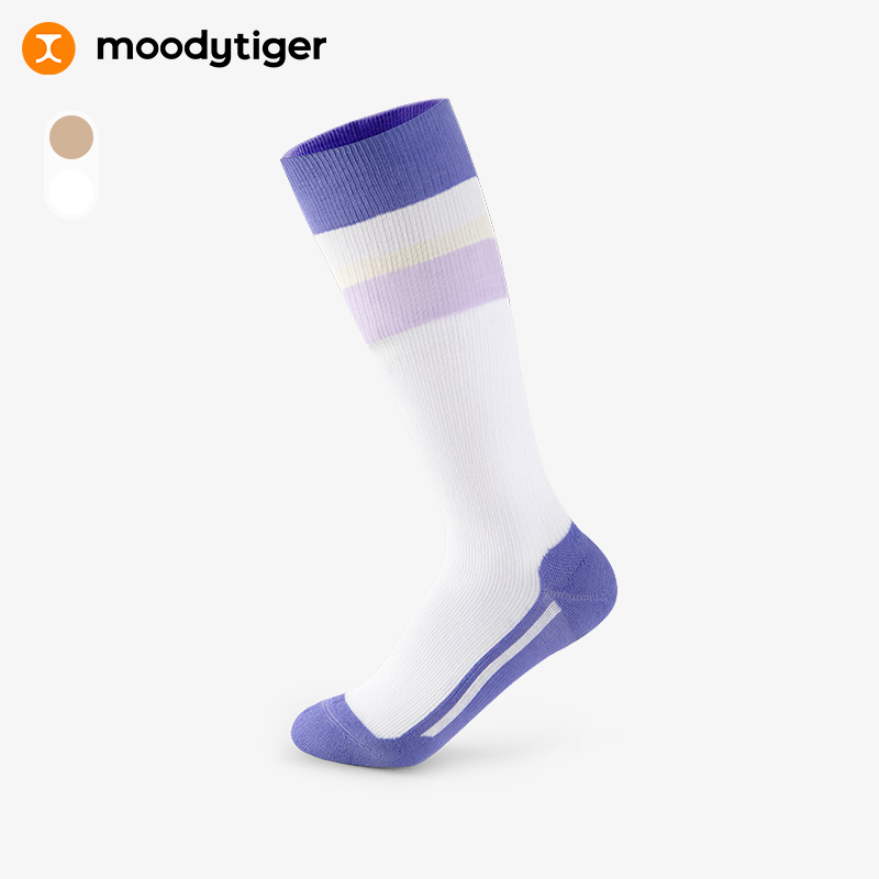 【网球系列】moodytiger儿童袜子男女童透气吸汗运动袜43212701【H】