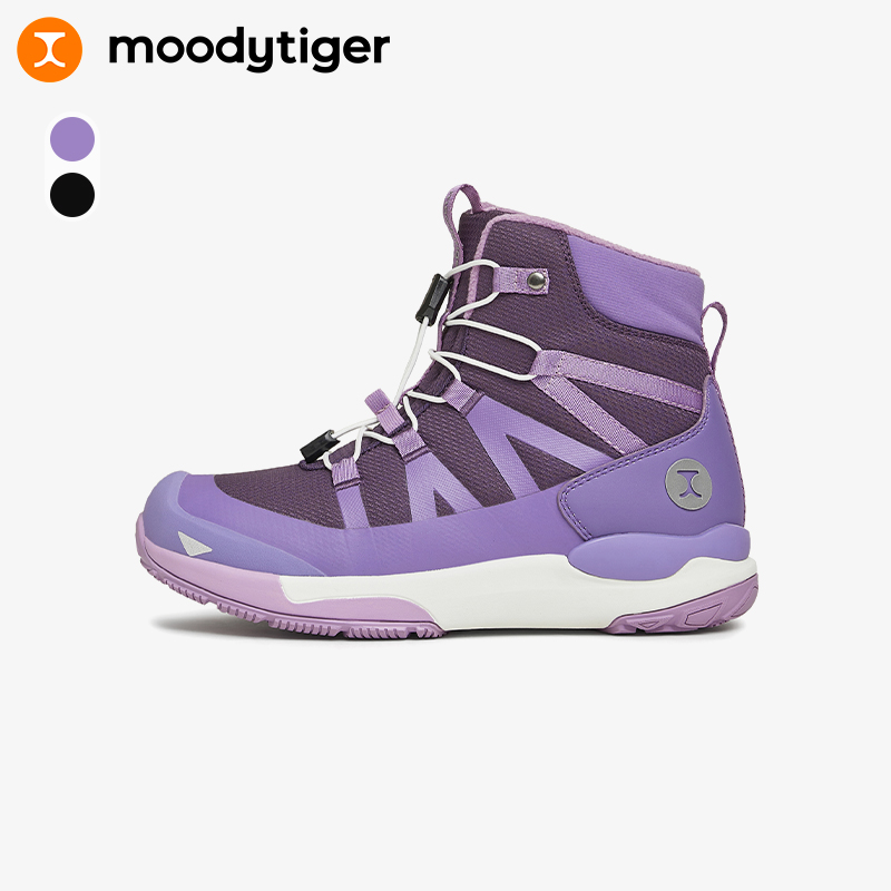 moodytiger【活动】儿童加绒极寒系列雪地靴户外机能防滑保暖不透湿