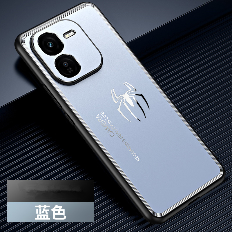 适用于iQOO Z9手机壳iqooz9turbo金属防摔外壳iqooz9x个性磨砂