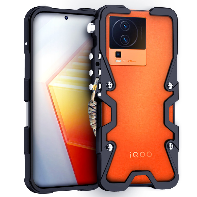 适用vivo iQOO Neo9手机壳neo8pro金属边框neo7 竞速版防摔5neo6