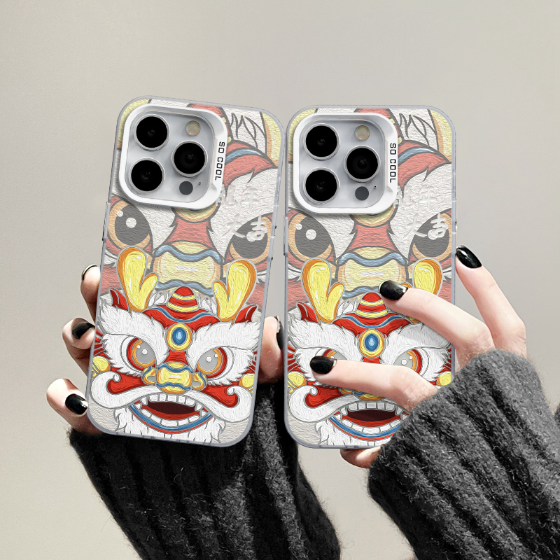 适用苹果15龙年iPhone14手机壳13promax华为oppo小米vivo个性小众