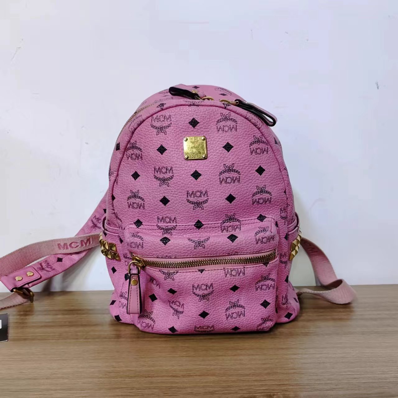 95新  【桔夕天歌】MCM 双肩包小中号/TS001228